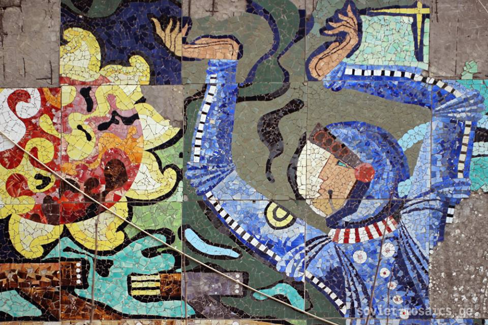 Soviet Mosaics in Georgia – “Street art geotv.ge